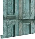 Miniatyrbild 1 av 8: ESTAhome tapet paneldörrar turkost 53 cm x 10,05 m