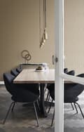Miniatyrbild 3 av 8: Origin Wallcoverings tapet smal rand glänsande kopparbrunt 53 cm x 10,05 m