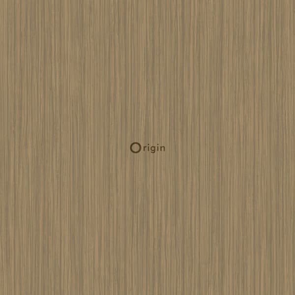 Origin Wallcoverings tapet smal rand glänsande kopparbrunt 53 cm x 10,05 m