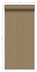 Miniatyrbild 8 av 8: Origin Wallcoverings tapet smal rand glänsande kopparbrunt 53 cm x 10,05 m
