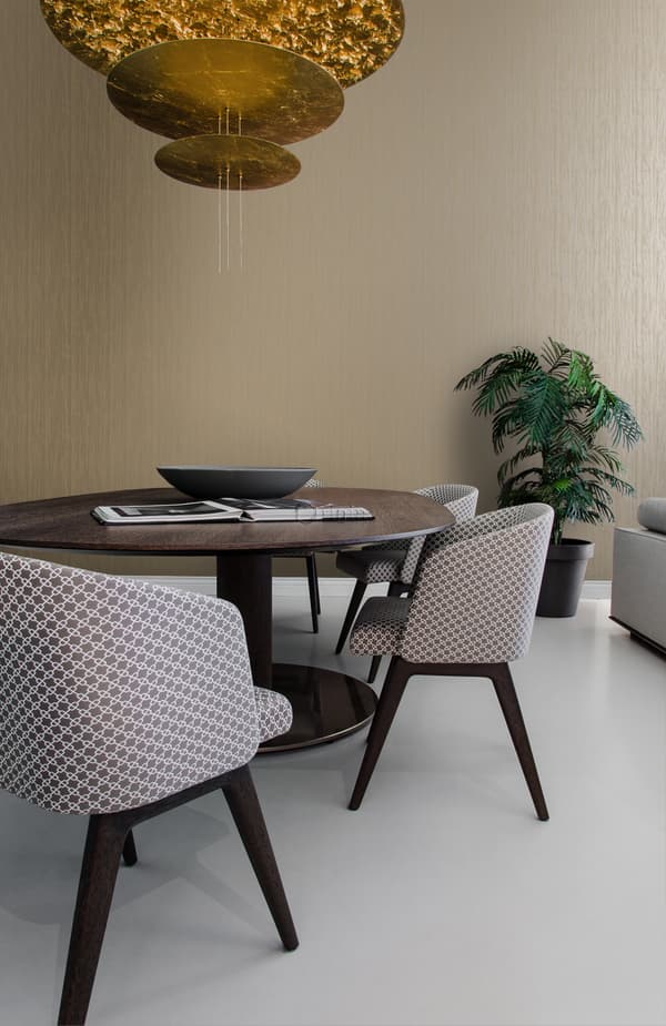 Origin Wallcoverings tapet smal rand glänsande kopparbrunt 53 cm x 10,05 m