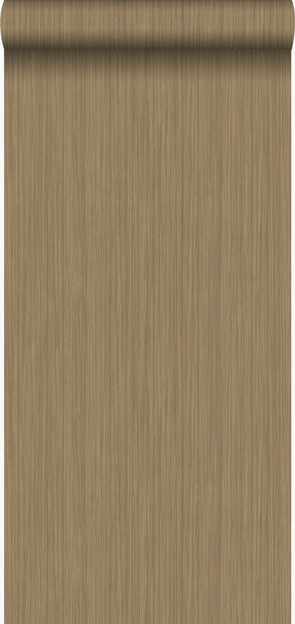 Origin Wallcoverings tapet smal rand glänsande kopparbrunt 53 cm x 10,05 m
