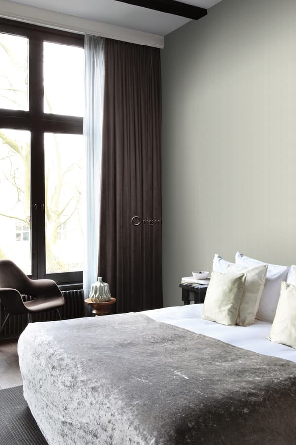 Origin Wallcoverings tapet sildeben vævning celadon grønt 0,53 x 10,05 m