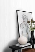 Miniatyrbillede 2 af 8: Origin Wallcoverings tapet friske træplanker gammeldags hvidt 53 cm x 10,05 m