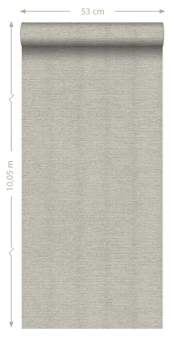Origin Wallcoverings tapet linnedstruktur beige 53 cm x 10,05 m