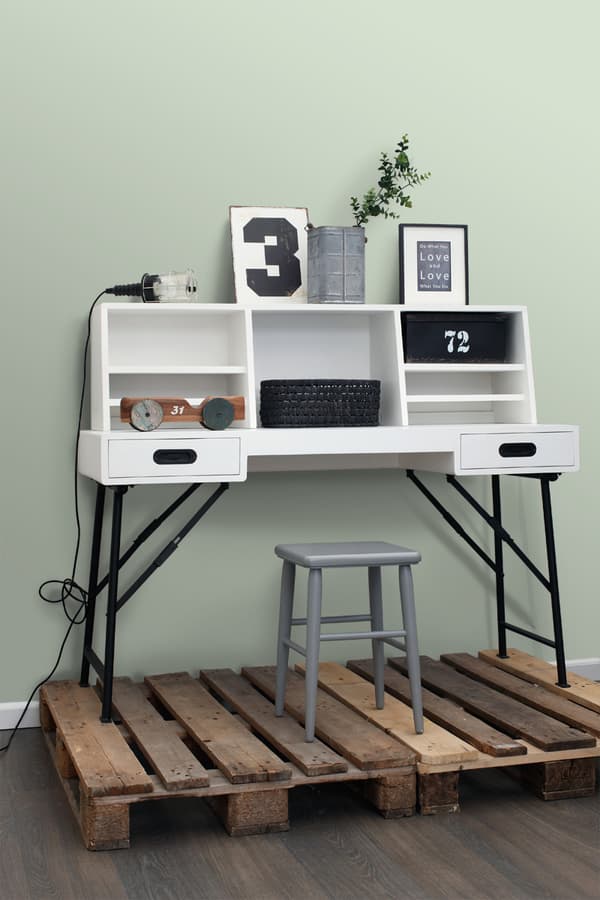 ESTAhome tapet enfärgad mintgrönt 53 cm x 10,05 m