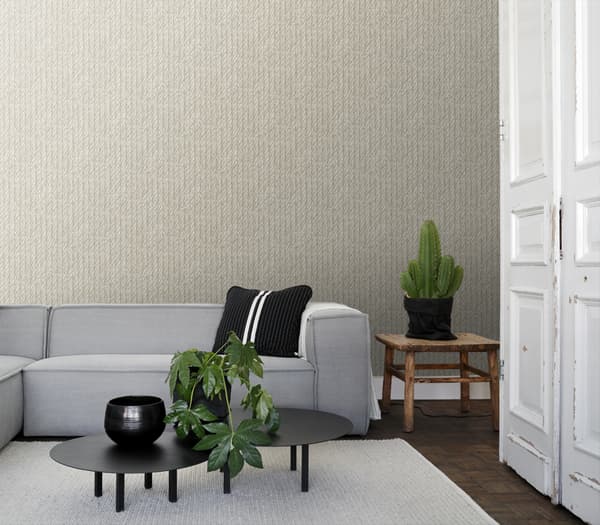 ESTAhome tapet rep beige 53 cm x 10,05 m