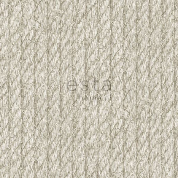 ESTAhome tapet rep beige 53 cm x 10,05 m