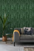 Miniatyrbild 8 av 8: ESTAhome tapet löv smaragdgrönt - 138988 - 0,53 x 10,05 m