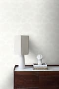 Miniatyrbild 3 av 8: Origin Wallcoverings tapet blommor vitt 53 cm x 10,05 m