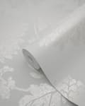 Miniatyrbild 6 av 8: Origin Wallcoverings tapet blommor vitt 53 cm x 10,05 m