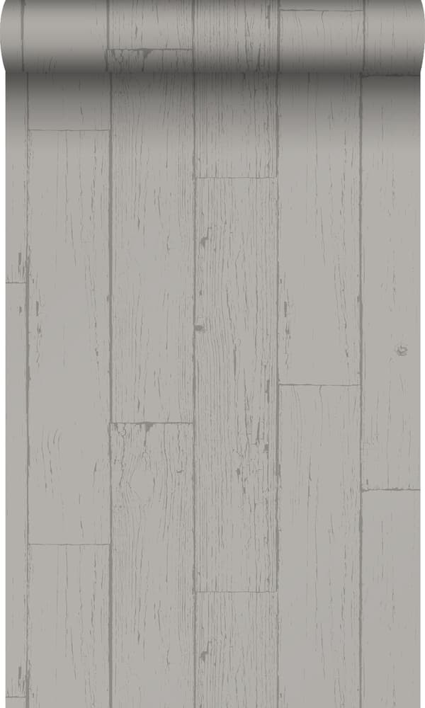 Origin Wallcoverings tapet slidte træplanker mulvarpegråt 53 cm x 10,05 m