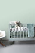 Miniatyrbild 2 av 7: ESTAhome tapet enfärgad linnestruktur mintgrönt 0,53 x 10,05 m