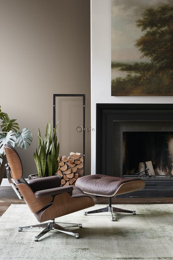 Origin Wallcoverings tapet ensfarvet skinnende bronze 53 cm x 10,05 m