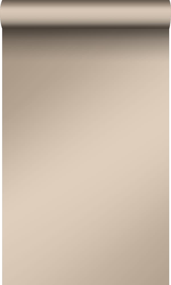 Origin Wallcoverings tapet ensfarvet skinnende bronze 53 cm x 10,05 m