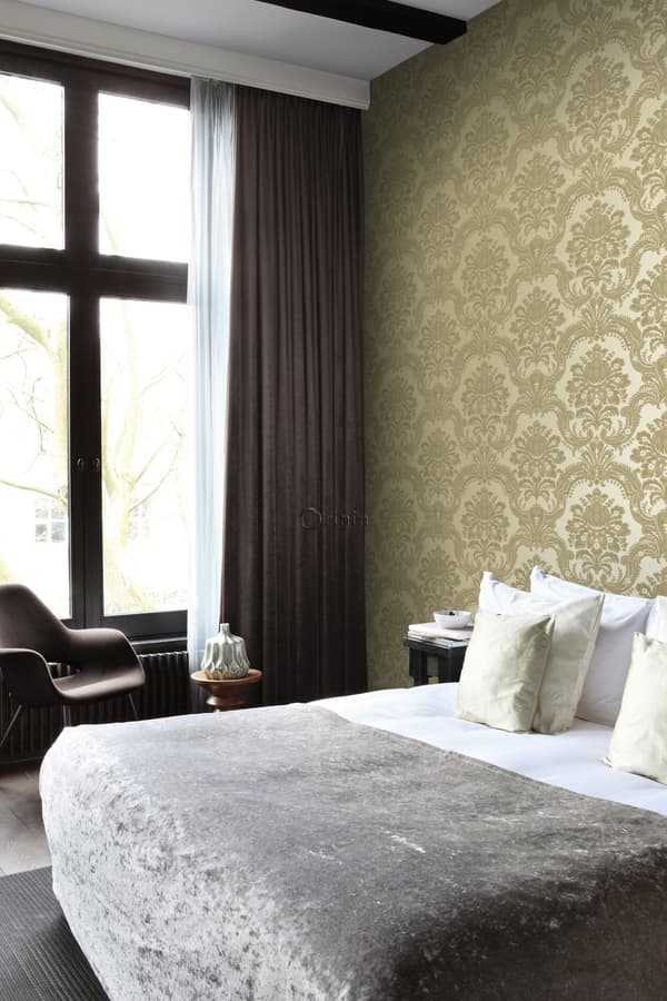 Origin Wallcoverings tapet ornament lyst guldfarvet 53 cm x 10,05 m