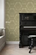 Miniatyrbillede 6 af 8: Origin Wallcoverings tapet ornament lyst guldfarvet 53 cm x 10,05 m