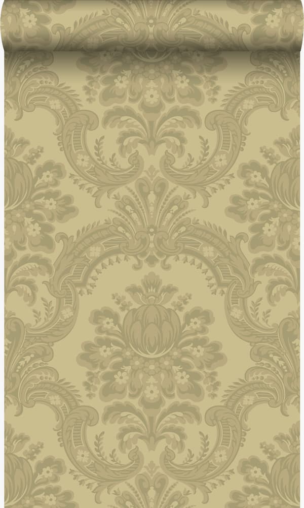 Origin Wallcoverings tapet ornament lyst guldfarvet 53 cm x 10,05 m