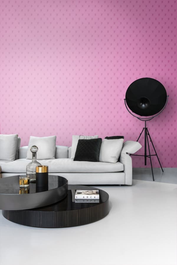 Origin Wallcoverings tapet knap-tuftet lyserødt 53 cm x 10,05 m