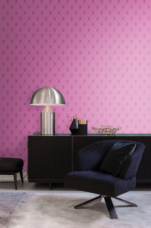 Origin Wallcoverings tapet knap-tuftet lyserødt 53 cm x 10,05 m