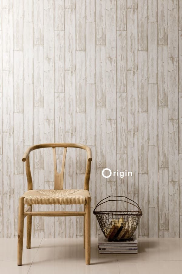 Origin Wallcoverings tapet træplanker beige 52 cm x 10,05 m