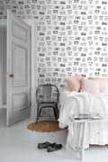 Miniatyrbild 5 av 8: ESTAhome tapet snabbkameror svart och vitt - 138843 - 0,53 x 10,05 m