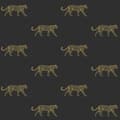 Miniatyrbild 7 av 8: Origin Wallcoverings tapet pantrar svart och guld 0,53 x 10,05 m