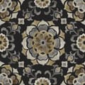 Miniatyrbillede 10 af 11: Origin Wallcoverings tapet suzani-blomster sort - 347426 - 53 cm x 10,05 m