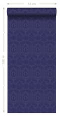 Miniatyrbillede 5 af 5: Origin Wallcoverings tapet ornament lilla 53 cm x 10,05 m