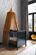 Miniatyrbillede 3 af 8: ESTAhome tapet håndtegnede blade sort og hvidt - 139011 - 0,53 x 10,05 m