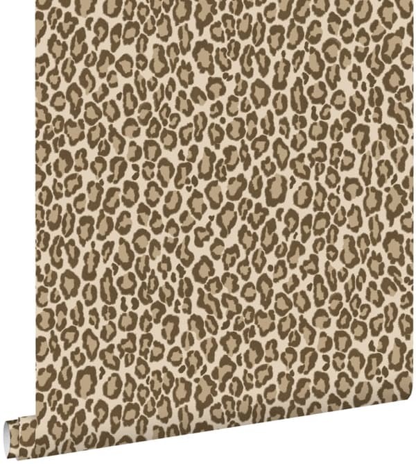 ESTAhome tapet leopardskind brunt 0,53 x 10,05 m