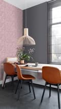 Miniatyrbillede 3 af 8: ESTAhome tapet vævet linned-effekt dybt vinrødt 53 cm x 10,05 m