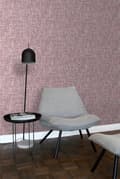 Miniatyrbillede 5 af 8: ESTAhome tapet vævet linned-effekt dybt vinrødt 53 cm x 10,05 m