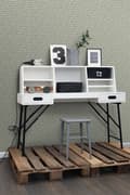 Miniatyrbillede 4 af 8: ESTAhome tapet maritime strandtekster militærgrønt 0,53 x 10,05 m