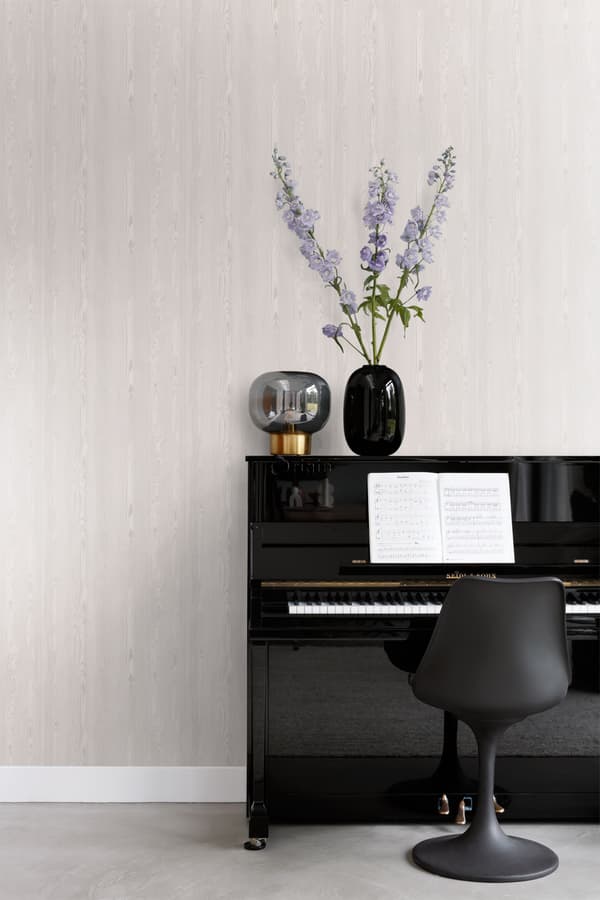 Origin Wallcoverings tapet färska träplankor varm silver 53 cm x 10,05 m