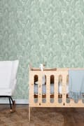 Miniatyrbild 3 av 8: ESTAhome tapet palmblad mintgrönt - 139005 - 0,53 x 10,05 m