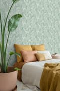Miniatyrbild 6 av 8: ESTAhome tapet palmblad mintgrönt - 139005 - 0,53 x 10,05 m
