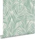 Miniatyrbild 1 av 8: ESTAhome tapet palmblad mintgrönt - 139005 - 0,53 x 10,05 m