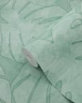 Miniatyrbild 7 av 7: ESTAhome tapet monsterablad mintgrönt - 139003 - 0,53 x 10,05 m