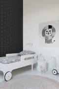 Miniatyrbild 2 av 8: ESTAhome tapet grafiskt motiv svart och guld 0,53 x 10,05 m