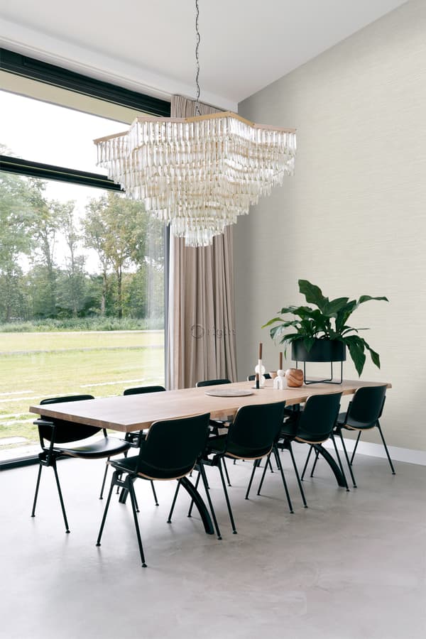 Origin Wallcoverings tapet grove retro naturstenblokke i halvstensforbandt hjortefarvet 53 cm x 10,05 m