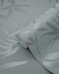 Miniatyrbild 8 av 8: Origin Wallcoverings tapet bambublad blått 0,53 x 10,05 m