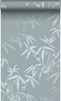 Miniatyrbild 1 av 8: Origin Wallcoverings tapet bambublad blått 0,53 x 10,05 m