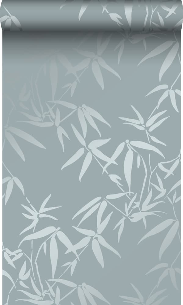 Origin Wallcoverings tapet bambublad blått 0,53 x 10,05 m