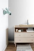 Miniatyrbild 4 av 6: Origin Wallcoverings tapet fjärilar matt vitt och glänsande silver 0,53 x 10,05 m