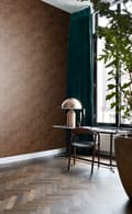 Miniatyrbild 4 av 8: Origin Wallcoverings tapet marmor rostbrunt 53 cm x 10,05 m
