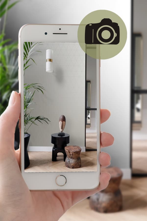 Origin Wallcoverings tapet grafiske trekanter gråt 0,53 x 10,05 m