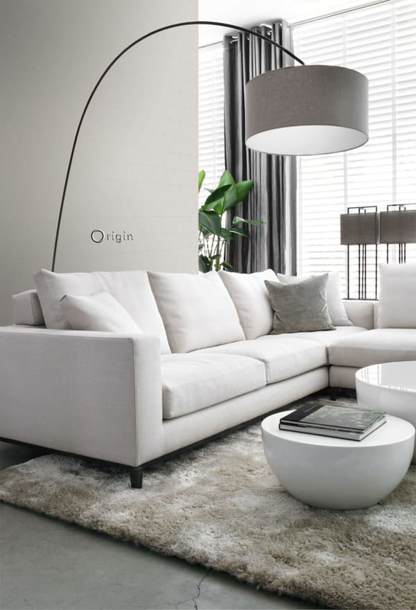 Origin Wallcoverings tapet grafiske trekanter gråt 0,53 x 10,05 m