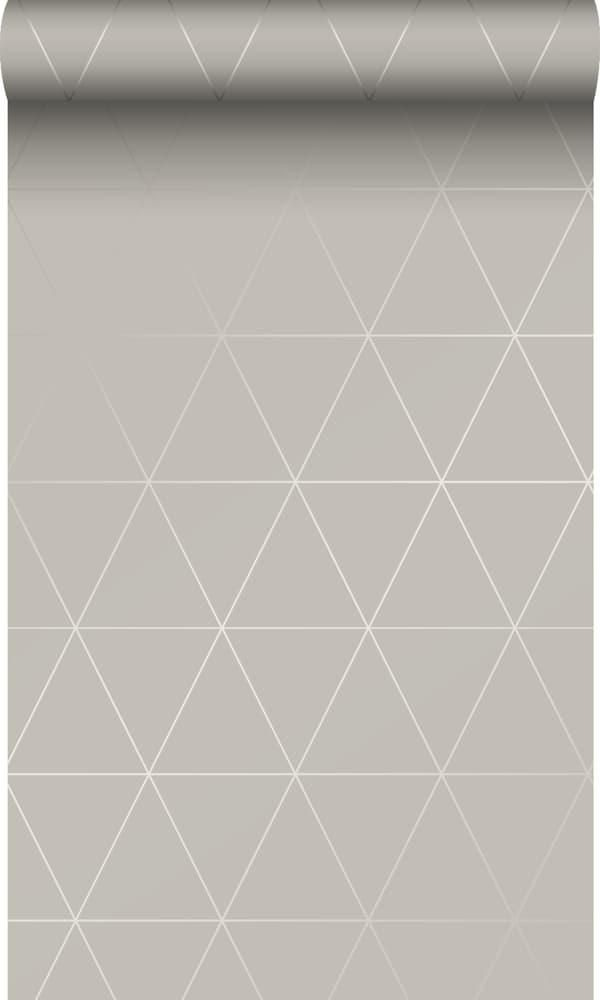 Origin Wallcoverings tapet grafiske trekanter gråt 0,53 x 10,05 m