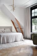 Miniatyrbild 5 av 8: Origin Wallcoverings tapet grafiska linjer beige och guld 0,53 x 10,05 m